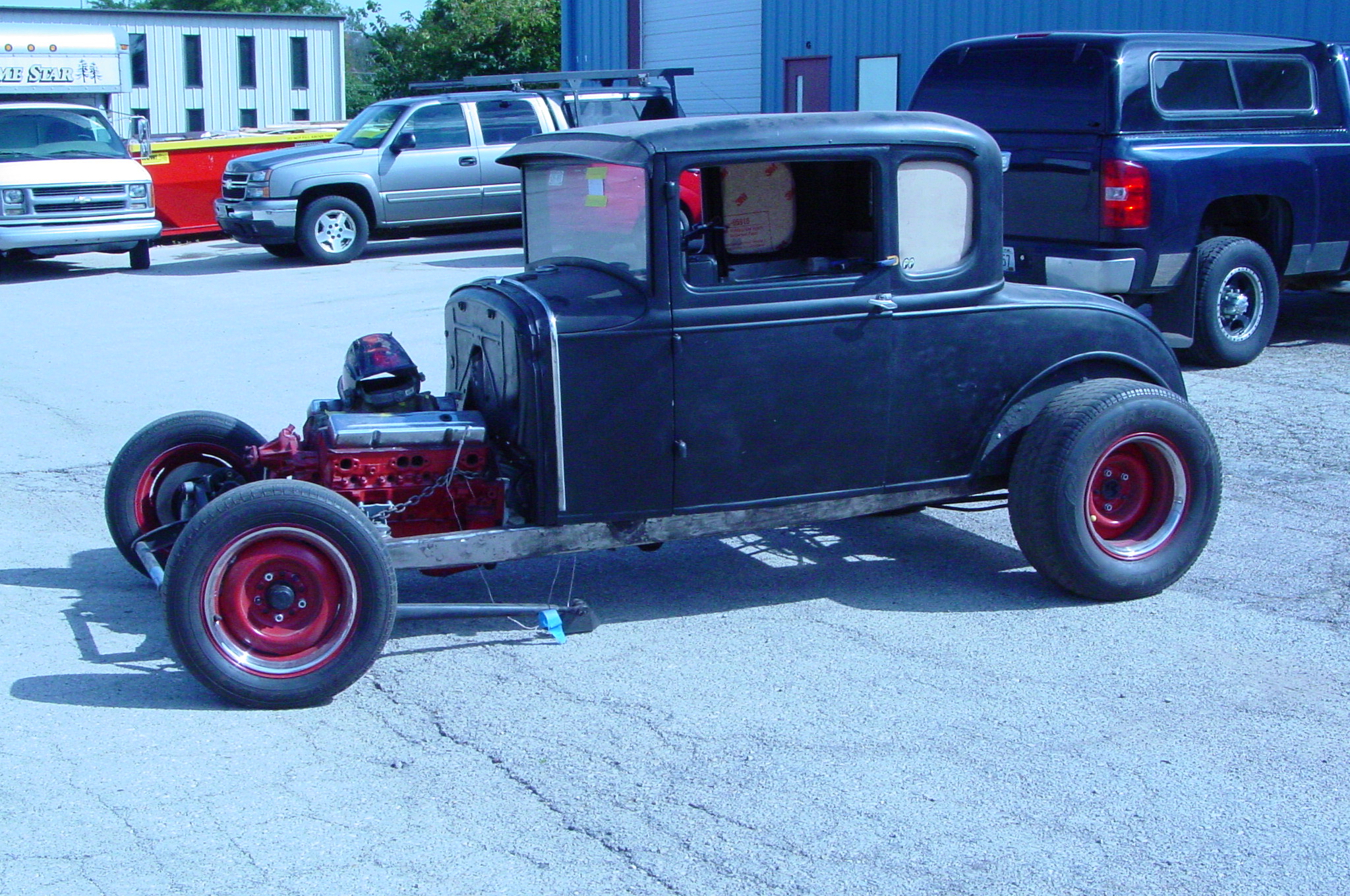Ford Model A With A Chevy 355 and 4 speed